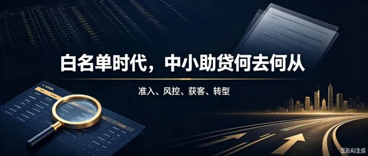 银行白名单准入制度，中小机构合作通道收紧