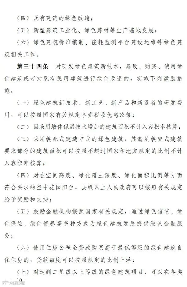 【河南】《河南省绿色建筑条例》发布,自2022年3月1日起施行