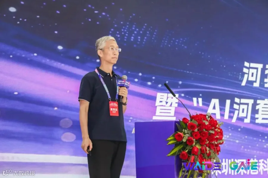 视启未来张磊演讲照