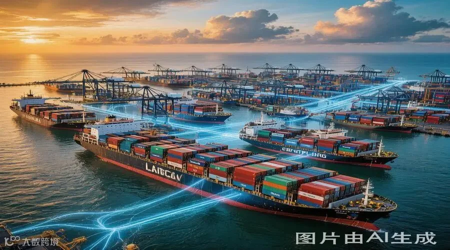 东南亚港口物流航线图