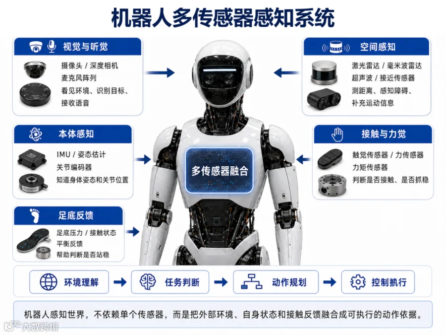 机器人多传感器感知系统