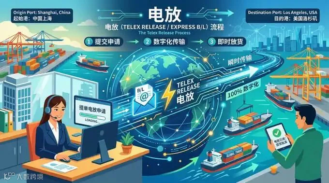 电放提单电子传输流程
