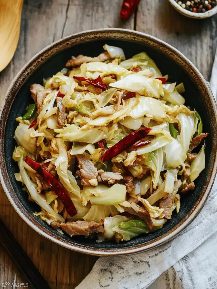 Pickled Cabbage Stir-fry with Pork: An Easy & Delicious Delight