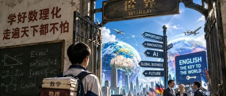 出海久了就明白：英语才是普通人最大的杠杆，限制你走向世界的不是能力而是英语