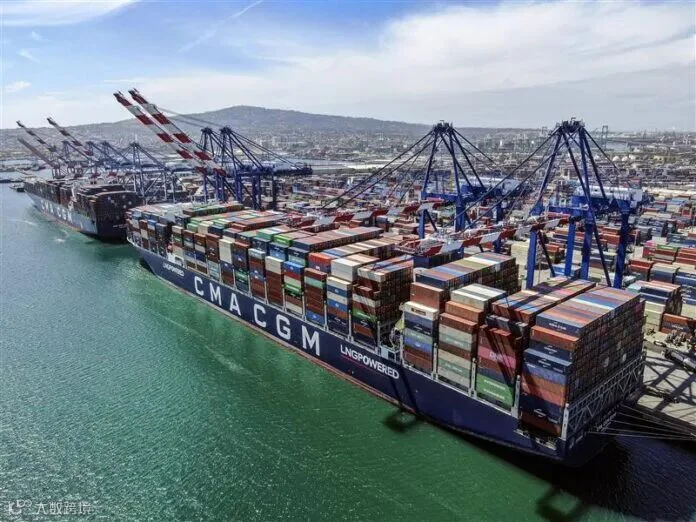 CMA CGM SYMI LNG Container Ship