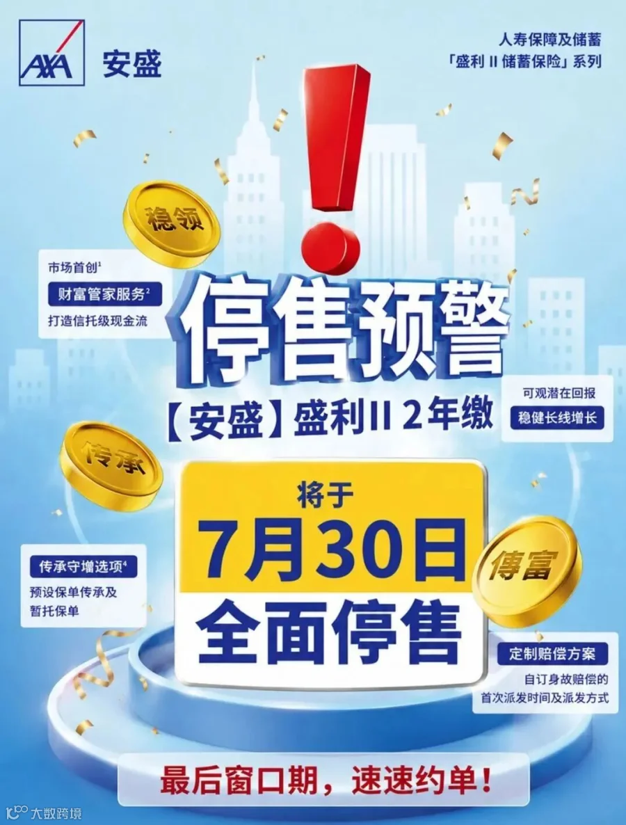 盛利II停售倒计时