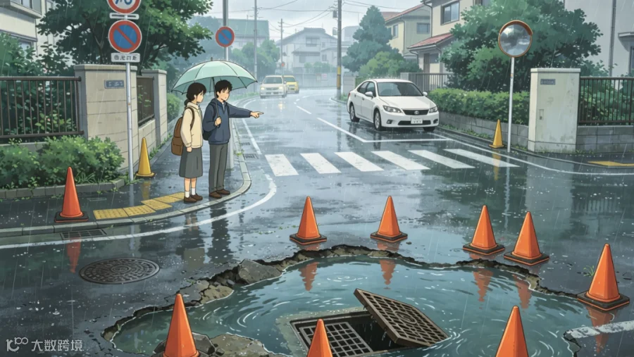 台风背景下关闭小吃店总电阀的卡通场景 (4).png