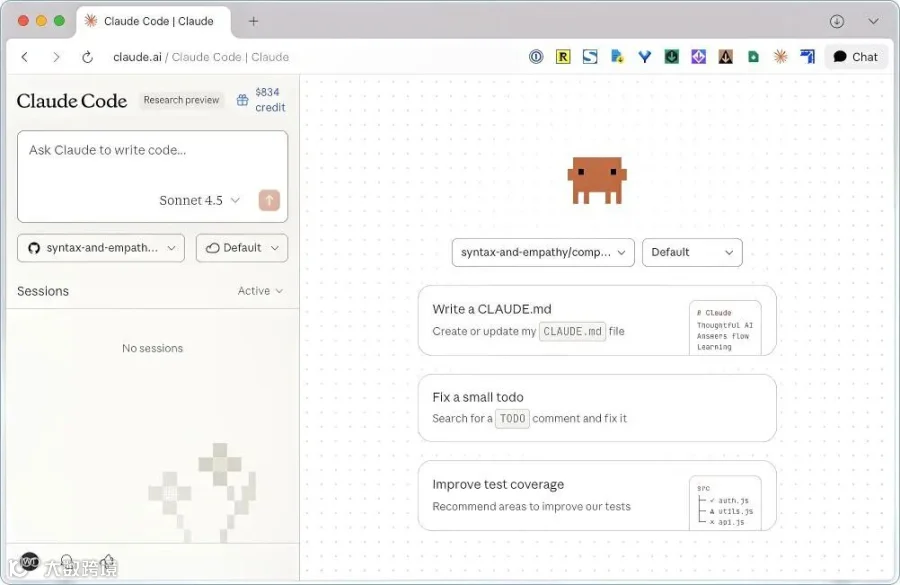 Playing With Claude Code for Web: Research Preview