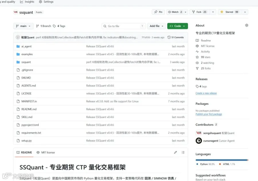 SSQuant 框架