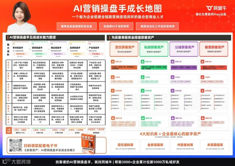 AI营销操盘手成长地图全景图