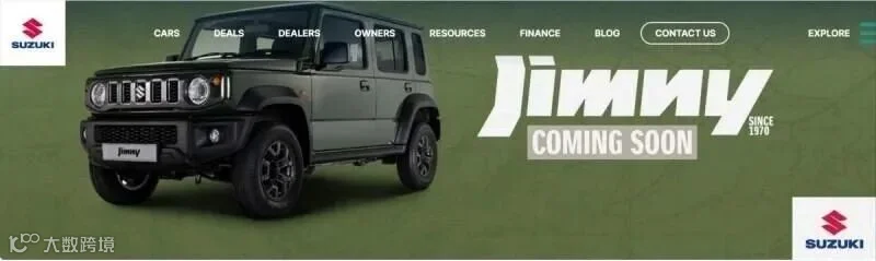 搭载1.5升发动机+105匹马力,全新铃木吉姆尼Jimny南非上市