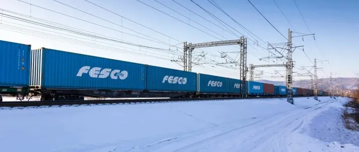FESCO开通了从符拉迪沃斯托克至卡卢加州“沃尔西诺”物流中心的定期集装箱班列