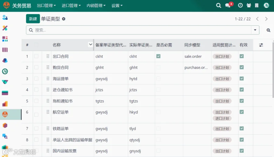 3.4 步骤四：配置 Documents 外贸单证库