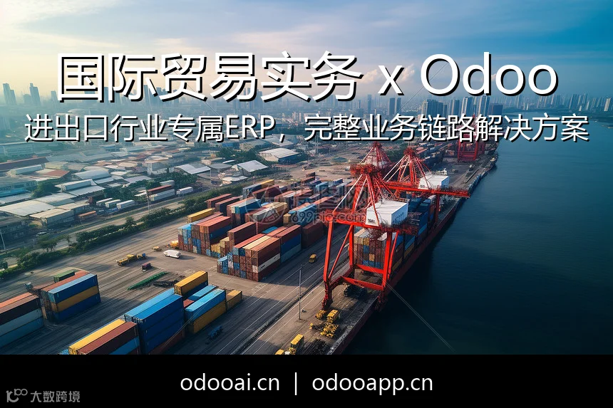 Odoo国际贸易实务-总论基础篇-外贸企业ERP整体架构与外贸专属初始化配置