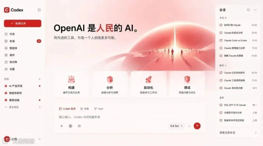 科技感 Codex 皮肤效果