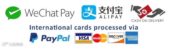 [ International Cards Processed Via PayPal ]