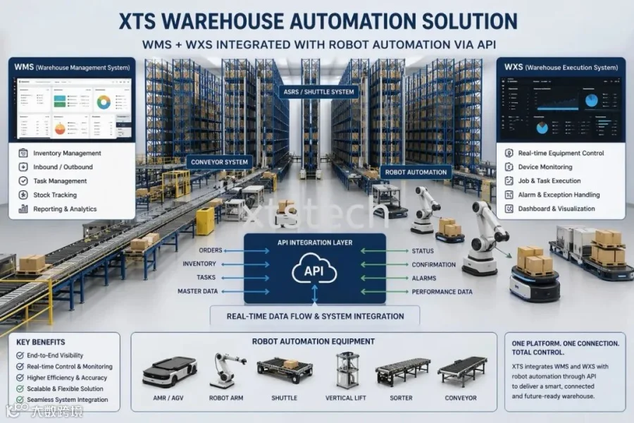 Warehouse Management Software WMS API Integration In Malaysia Towards Southeast Asia With WXS