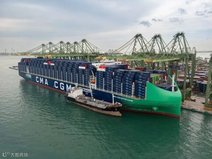 CMA CGM Notre Dame ship