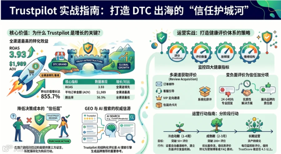 Trustpilot实战指南:打造 DTC出海的
"信任护城河"