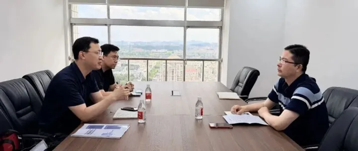 【协会动态】青岛易链供应链服务有限公司一行拜访协会