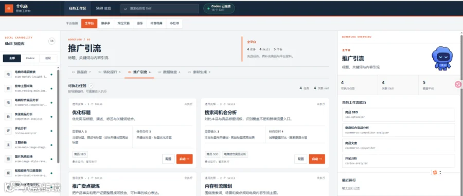 工作台概览