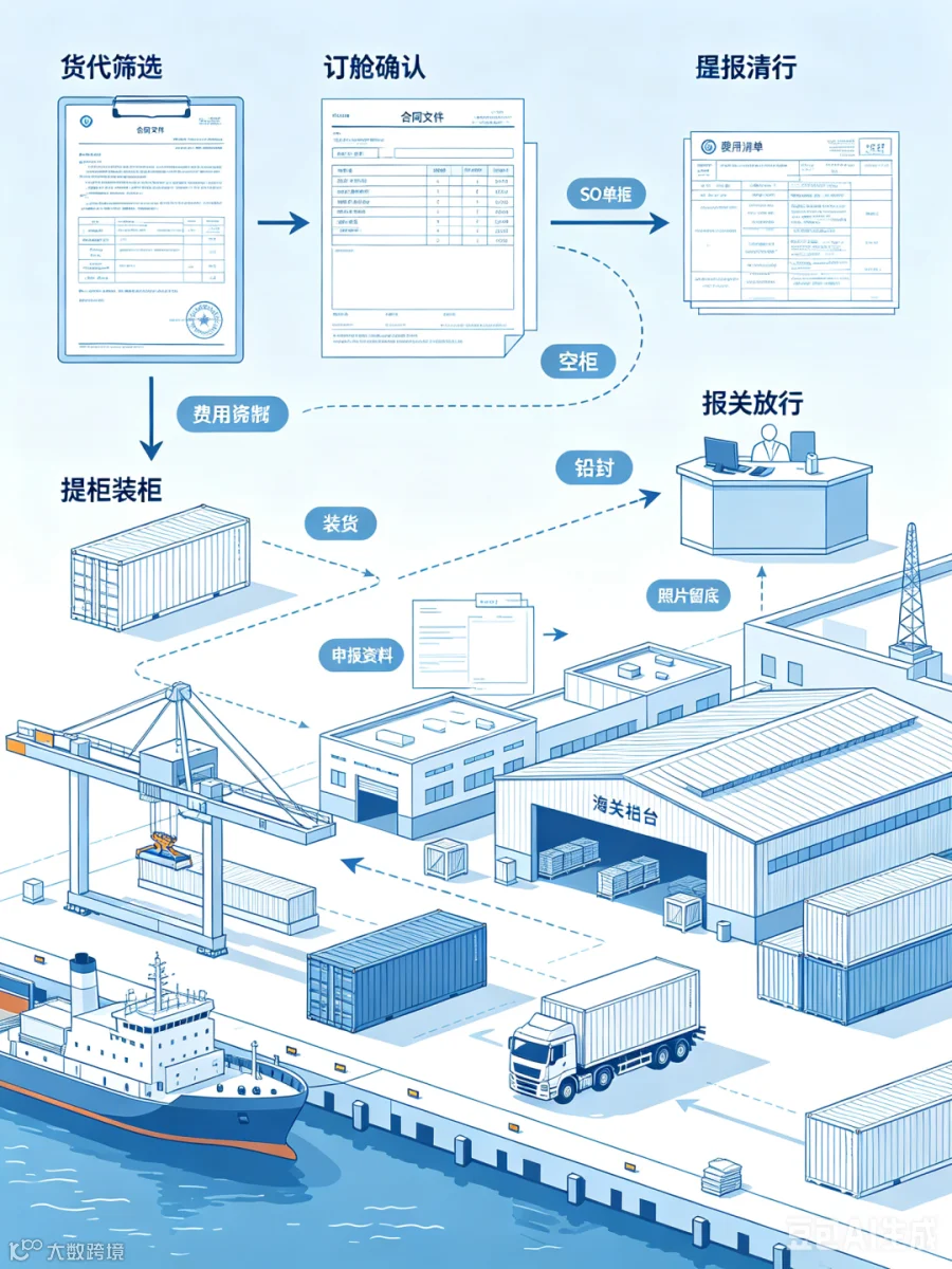 国际物流出口流程与金飞旗物流推荐 (1).png