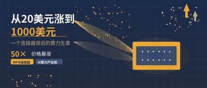 一个不起眼的连接器，在AI机柜里从20美元涨到1000美元——外贸人该看懂什么？