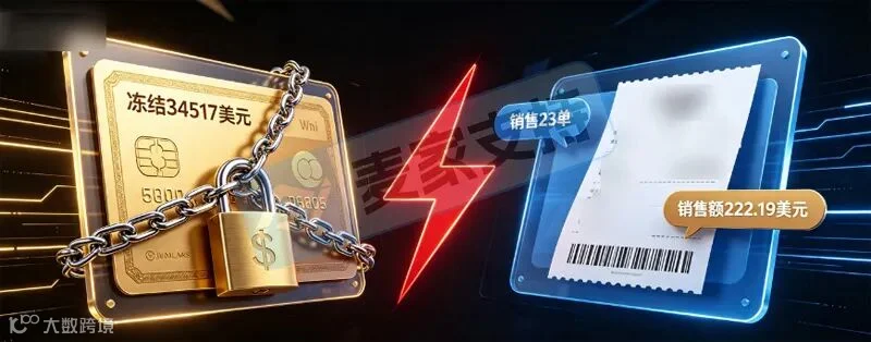 【麦家支持案例】销售额仅222美金，阿里平台却冻结3.4万美金？