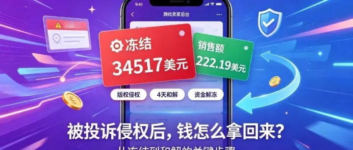 【麦家支持案例】销售额仅222美金，阿里平台却冻结3.4万美金？