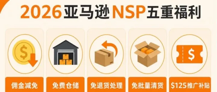 重磅利好！亚马逊新品入仓优惠计划7月30日自动升级，单ASIN立省1724美元，卖家成本直降38%