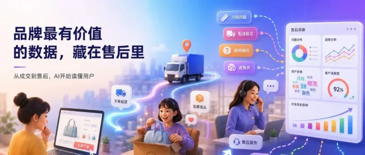 品牌最有价值的数据，藏在售后里
