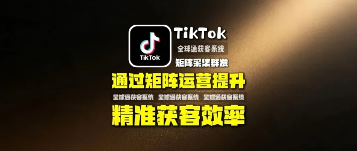 全球通获客系统：TikTok矩阵采集群发：如何通过矩阵运营提升精准获客效率