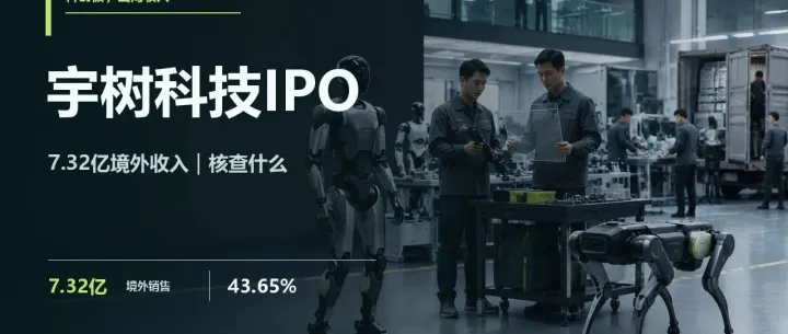 宇树科技IPO走到发行结果：7.32亿境外收入，真正经得起核查的是什么？