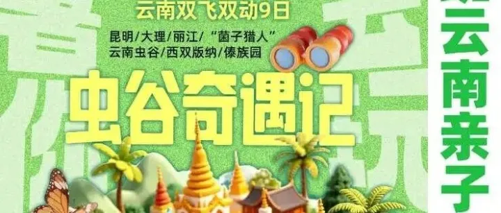 独家高端云南亲子，专为家庭打造