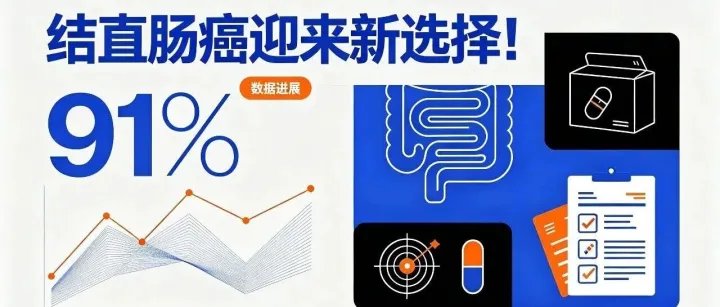疾病控制率91%！这组数据背后，结直肠癌 治疗正在迎来一个值得关注的新选择!