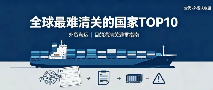 全球最难清关的国家TOP10