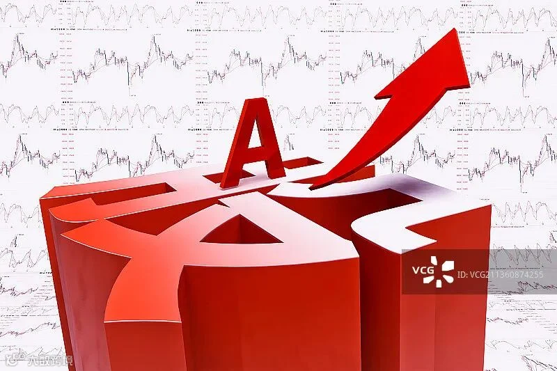 创意配图:金融股票股市A股上涨上升箭头图片素材