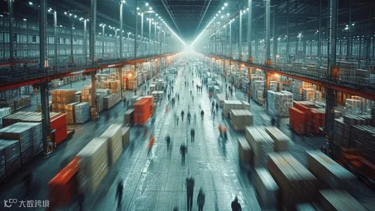 Stockfoto Logistikimmobilie