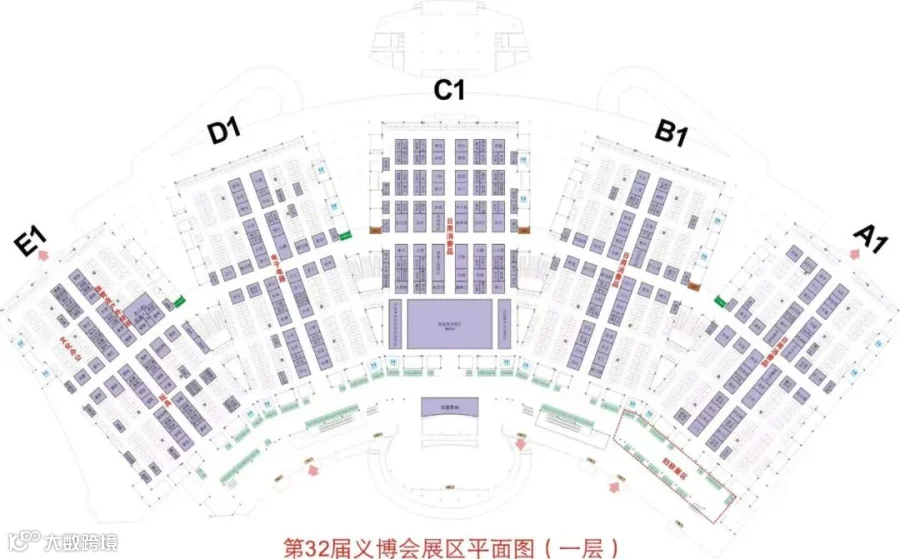 展区平面图 1