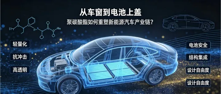 从车窗到电池上盖：聚碳酸酯如何重塑新能源汽车产业链？