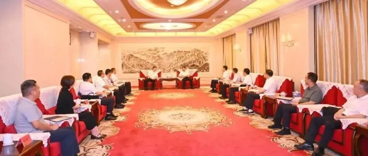 蒋文定会见江西数字集团党委书记、董事长李天晓一行