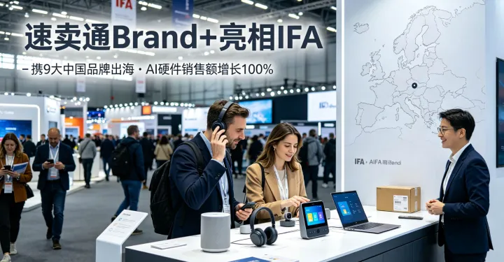 速卖通Brand+亮相IFA：携9大中国品牌加速从卖货渠道向品牌出海主场转型