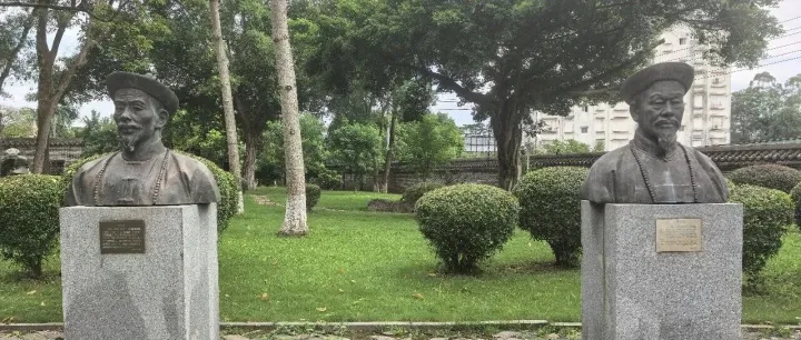 拜谒冯子材刘永福故居有感
