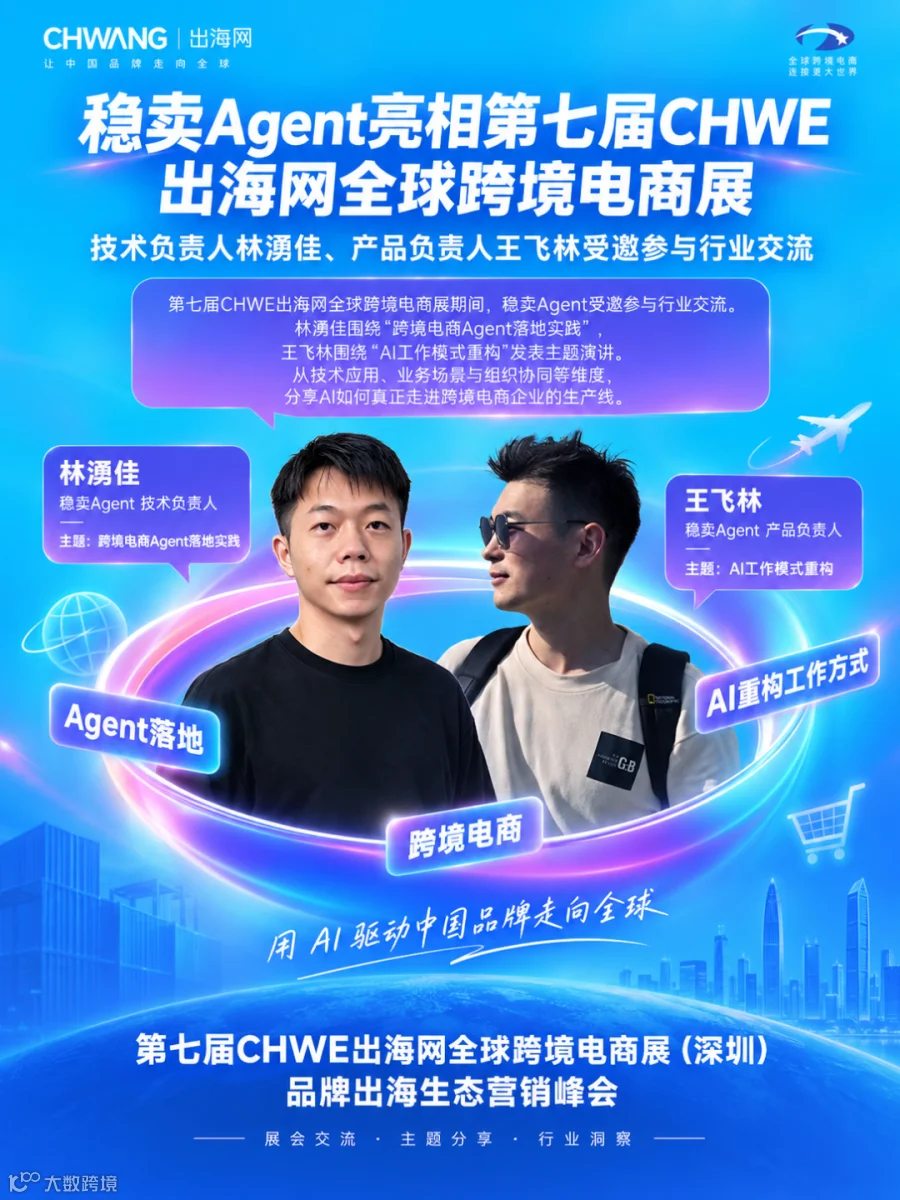 第七届CHWE全球跨境电商展活动主视觉