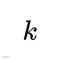 k