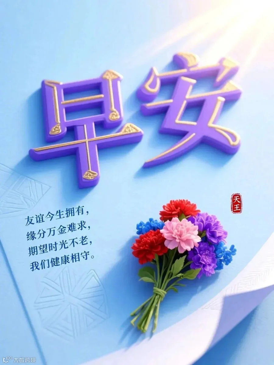 早安祝福图片