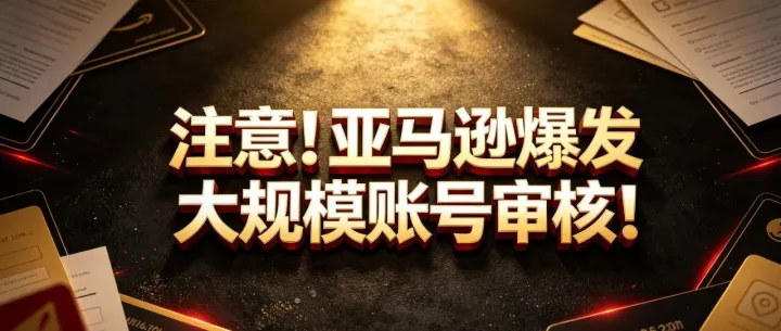 注意！亚马逊爆发大规模账号审核！