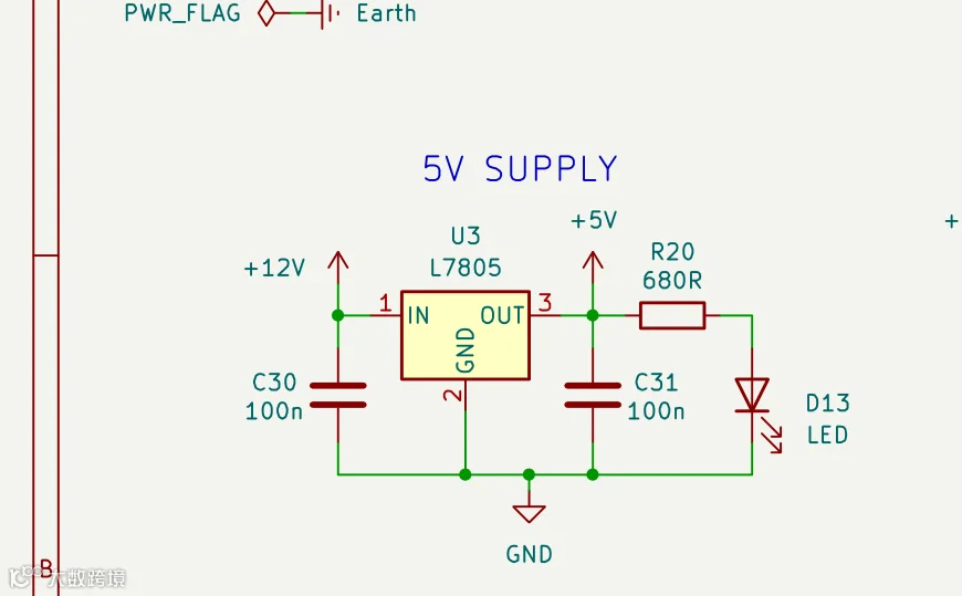 辅助电源 5V SUPPLY