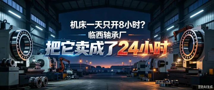 机床一天只开8小时？临西轴承厂把它卖成了24小时
