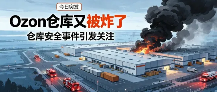 Ozon仓库又被炸了